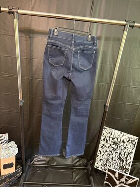 ALLOY Women's Dark Blue Flared Jeans
